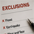 Insurance Exclusions Explained